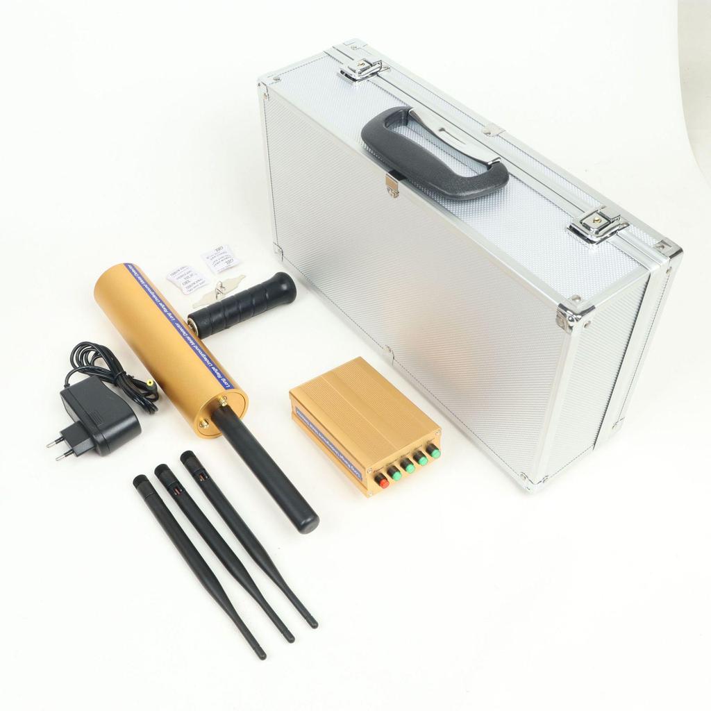 AKS Multi-Antenna Underground Metal Detector for Outdoor Archaeological Treasure Hunting: Detects Gold, Silver, and Copper