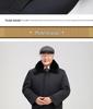 Fleece-Lined Cotton Jacket for Middle-Aged to Elderly Men: Winter Coat for 60, 70, and 80-Year-Olds.