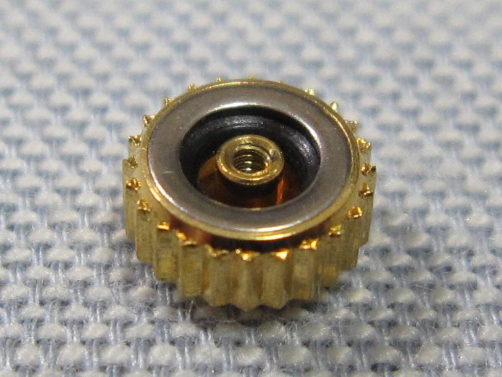 SEIKO S part 392 55W02N Gold crown for liner and other uses