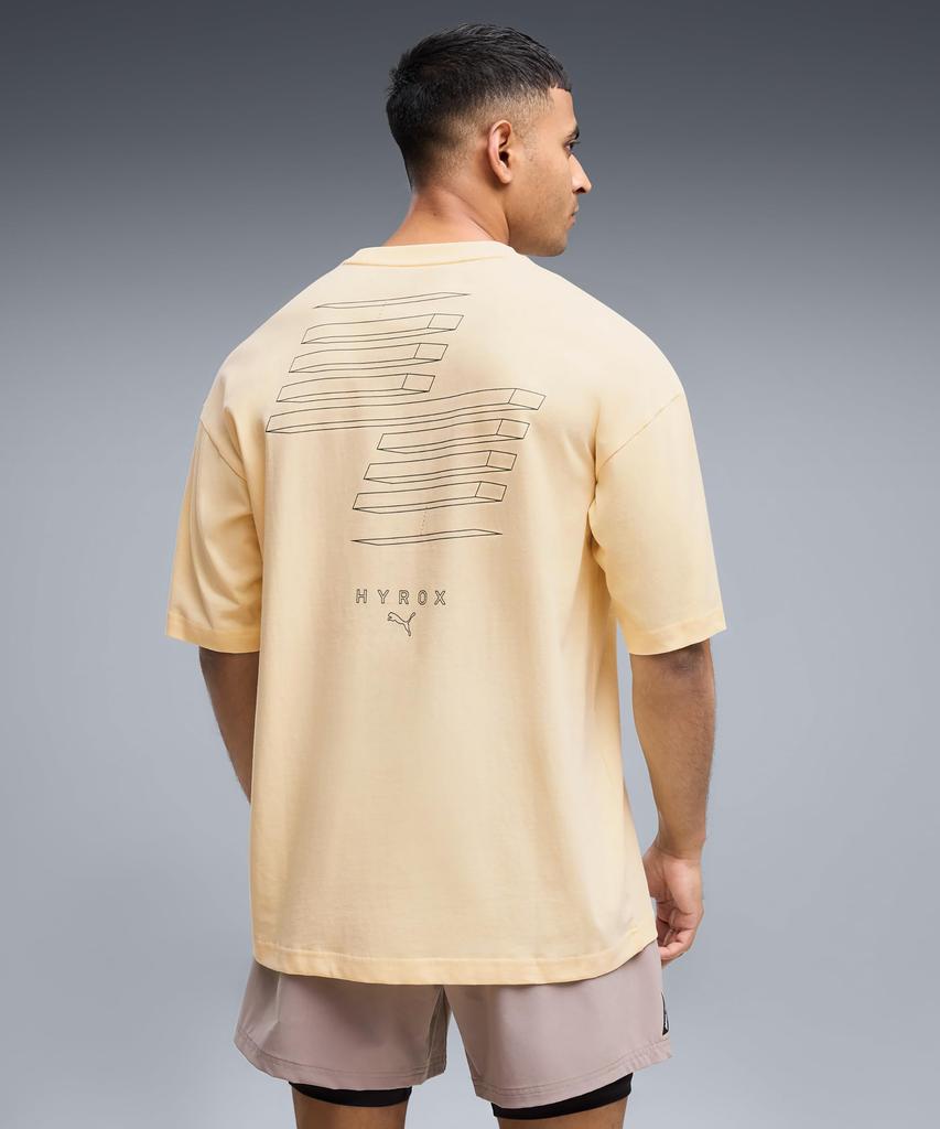 Sporty M PUMA X HYROX LIFESTYLE 529232 Buttercream [Puma] T-Shirt Men's (88)