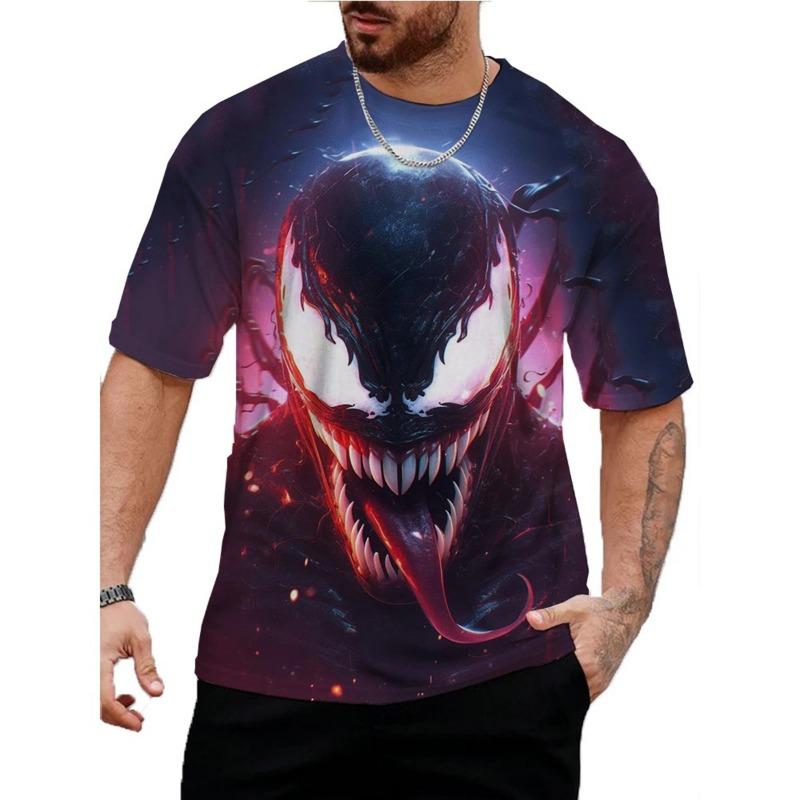 Cool Dragon Pattern T Shirts For Men Ancient Animal 3D Printed T-Shirt Summer Casual Fashion O-Neck Tops Short Sleeve Tees