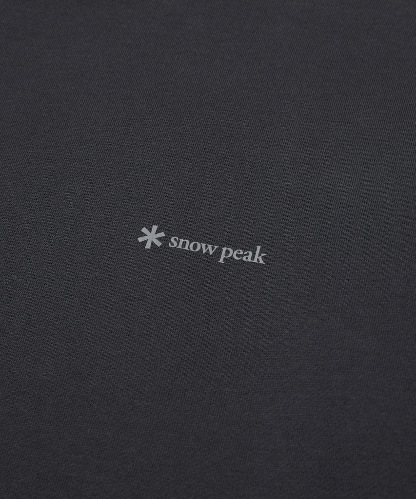 Snow Peak Jersey Basic Sweatshirt, size XL, GS-S25SMFHT50, perfect for camping, outdoor activities, and festivals.