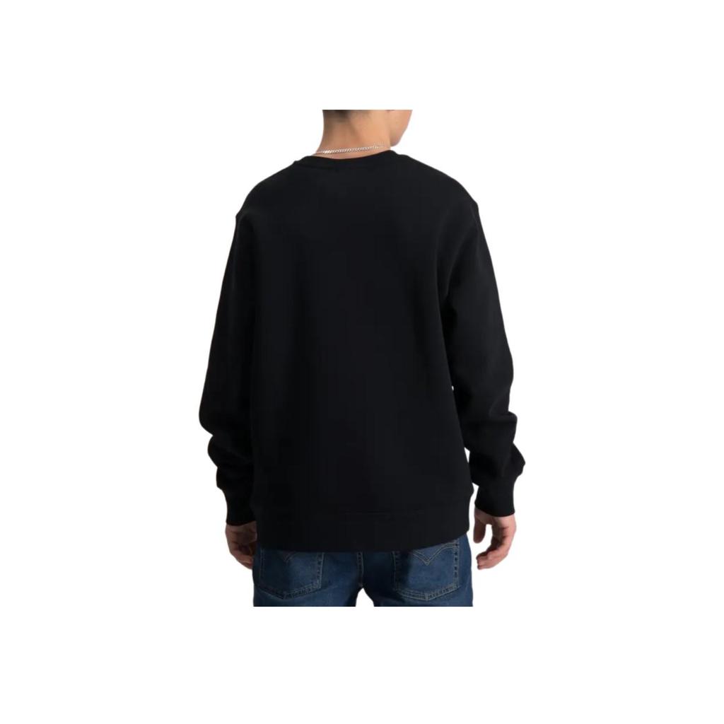 Polo Ralph Lauren Letter Bear Pattern Printed Crew Neck Pullover Long Sleeve Sweatshirt Kids Sweatshirt Black 313877968-001