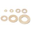 360pcs M2 M2.5 M3 M4 M5 M6 M8 M10 Brass Washer Metal Flat Gasket Ring Kit