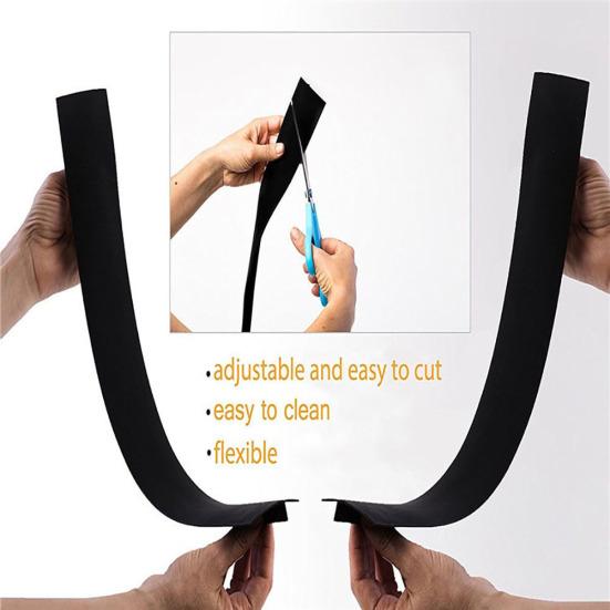 1Pc Flexible Silicone Stove Counter Gap Fill Cover Wide Long Seal Kitchen Tool