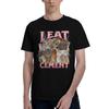 Mi Impegno nella Frode Fiscale Meme Divertente Gatto Magliette in Puro Cotone Top Streetwear Girocollo Magliette Moda Manica Corta Abbigliamento