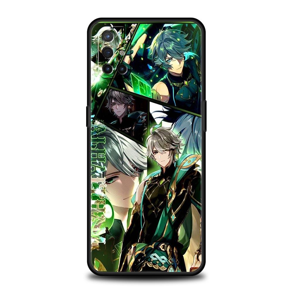 Case For OnePlus 11 10 9 Pro 9T 12R 10R 9R 9RT 10T 8T 8 7 7T Nord 2T CE 2 5G N200 N10 N100 Cover Genshin impact ayato wanderer