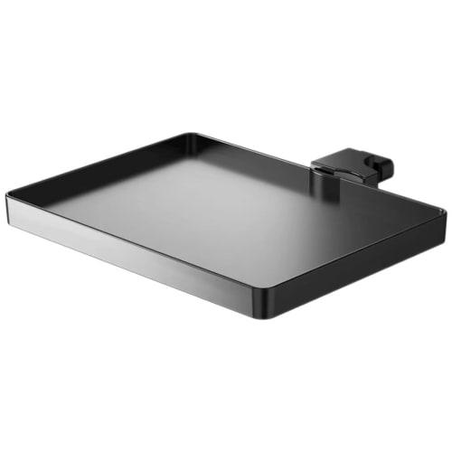 

STOBOK Поднос-аксессуар для микрофонной стойки с подставкой для мобильного телефона, многофункциональный для прямых трансляций