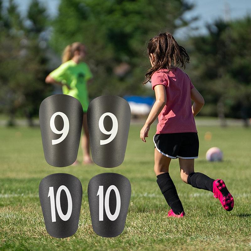 Wear-Resistant Shock Absorbing Football Shin Pads Mini Shin Guards Soccer Shin Guards Anti Slip For Men Women Kids Boys Girl