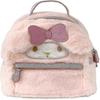 Cute Girl Plush Schoolbag Schoolbag For School, 3d Kawaii Animal Cartoon Schoolbag For Girl Schoolbag School Supplies, Pink Bunny