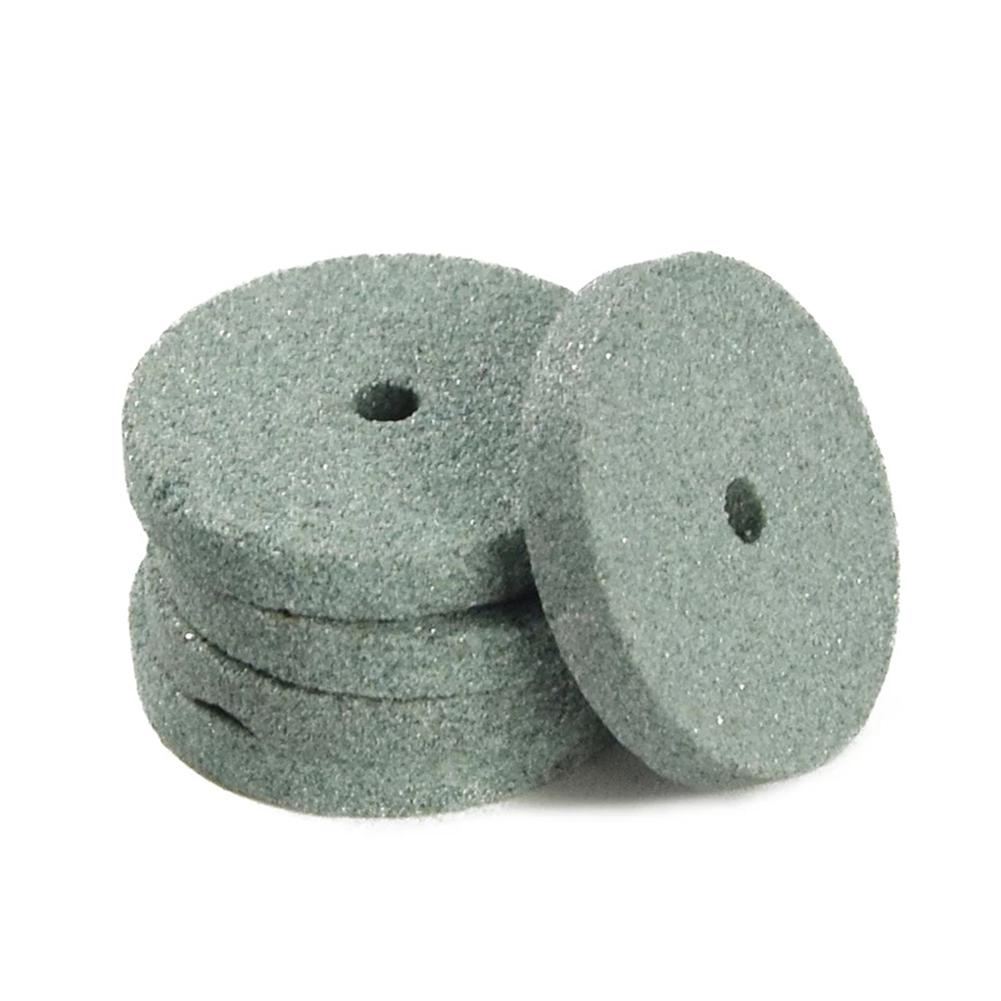 Pack of 20 Abrasive Polishing Pads 20mm for Mini Drill Grinder with 2.3mm Shaft for Metal Conditioning and Detail Work
