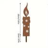 Elegant Modern Metal Silhouettes for Outdoor Garden Decor Festive Atmosphere