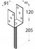 Anchor Base Post M18