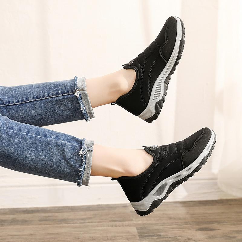 Women's Shoes for Summer New Sports and Casual Shoes for Women's Flat Breathable Fitness Shoes for Middle-aged and Old Mother's Shoes
