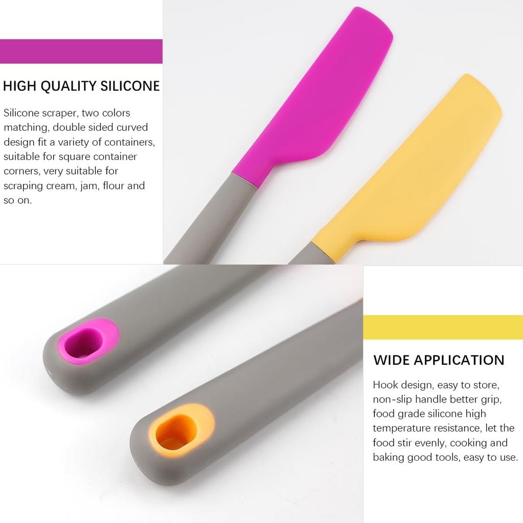 Omelette Spatula, Kitchen Blender, Silicone, Flip and Fold Omelette Blender, Kitchen Omelette Pancake Crepe