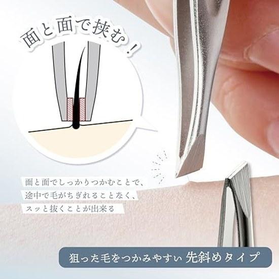 Greenbell G-2250 Forged Slanted Tweezers