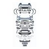 9930314 Cover Spring Compatible with 2003-2019 Mercedes-Benz GLE