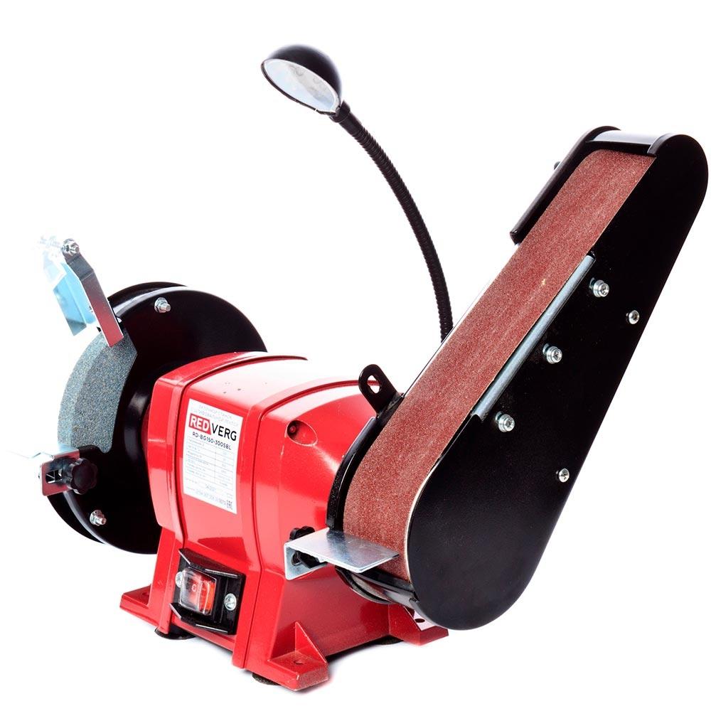 

Настольный шлифовальный станок Redverg Rd-bg150-300sbl