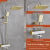 Thermostatic Shower Set with One-Touch Temp Lock & Boost Shower Head