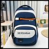School Bag Contrasting Color Large-capacity School Bag Trendy Versatile Travel Computer Backpack Lightweight Unisex Casual Backpack