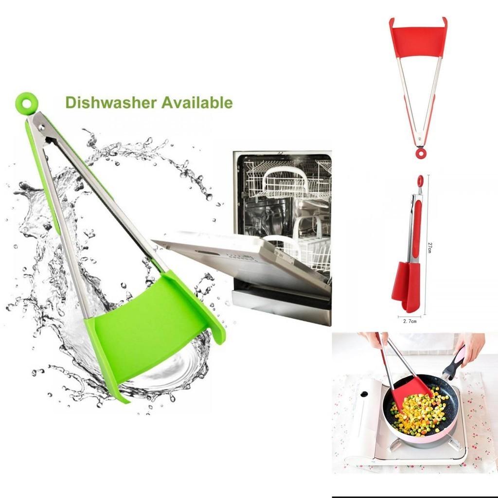Silicone Fan-shaped Food Clip Kitchen 9 12 Inch Clamp Anti-scald Food Clip Convenient Bread Bbq Clip