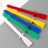 1pcs Precision DIY Glue Applicators Durable & Easy Clean Faux Leather Craft Tool - Assorted Colors for Creative Manual Projects