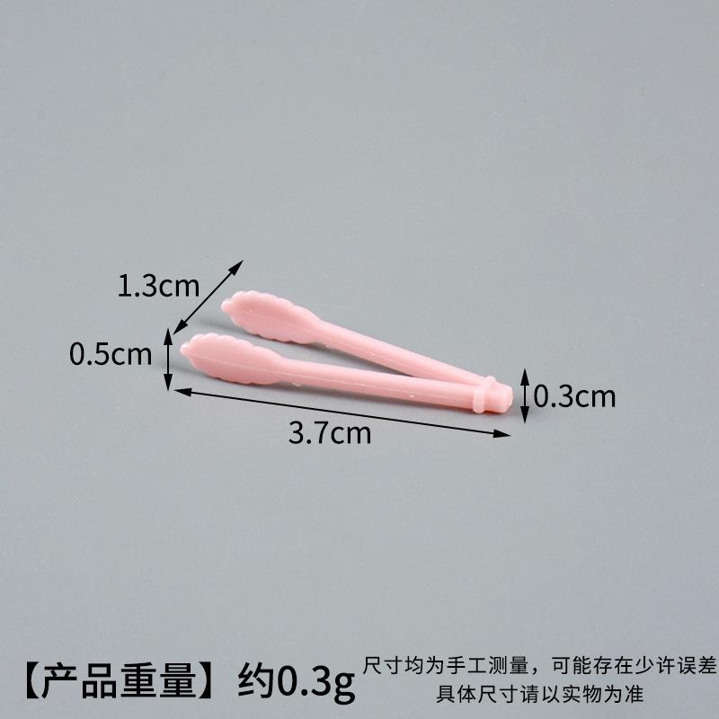 Mini Miniature Simulation Plate Small Bowl Tableware Diy Food Play Accessories Mini Container Play House Kitchen Toys