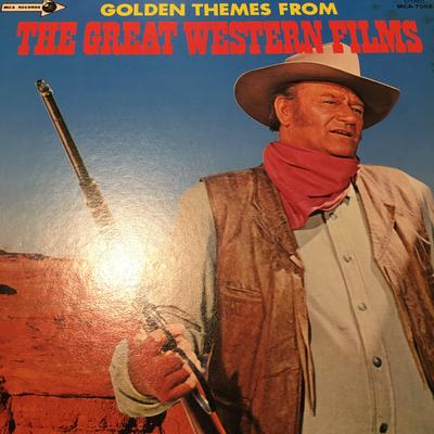 LP Record UNIVERSAL STUDIO ORCHESTRA - Golden Themes From The Great Wester MCA7052 MCA Japan Soundtracks & Musicals Used