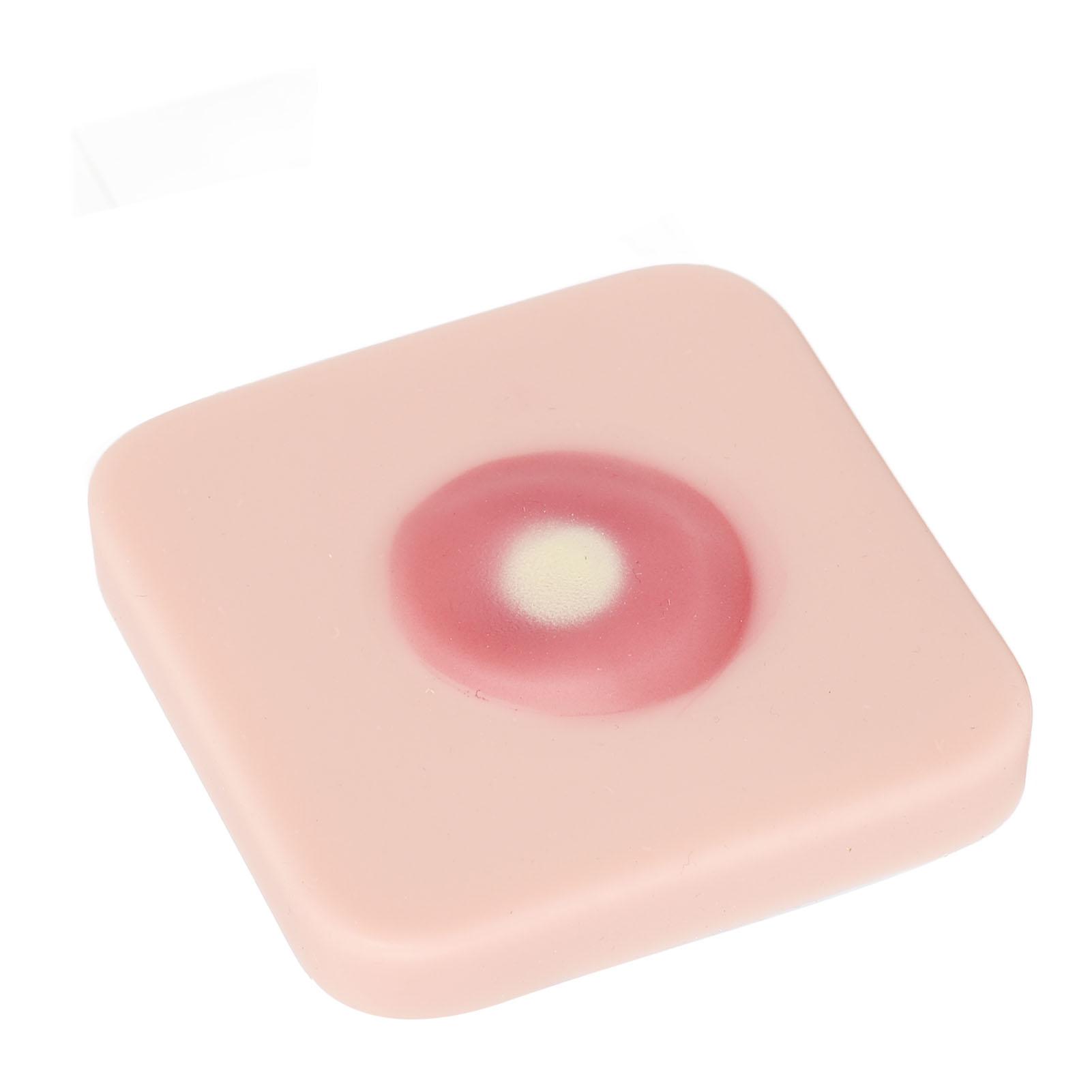 

Дренажный подушечка для разреза абсцесса, хирургическое удаление сальной кисты, обучающая подушечка для наложения швов на абсцесс кожи бежевый