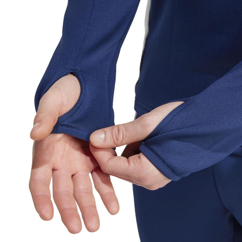 Adidas Tiro 24 Vinterfodrad Tröja Topp JTQ63 Dragkedja Vardaglig Lagblå Jacka, Livsstil, Herr, Blå/Vit (IY0127)