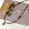 "Peach Island" Beaded Necklace Women's Niche Non-collision Collarbone Chain Gentle Temperament Accessories