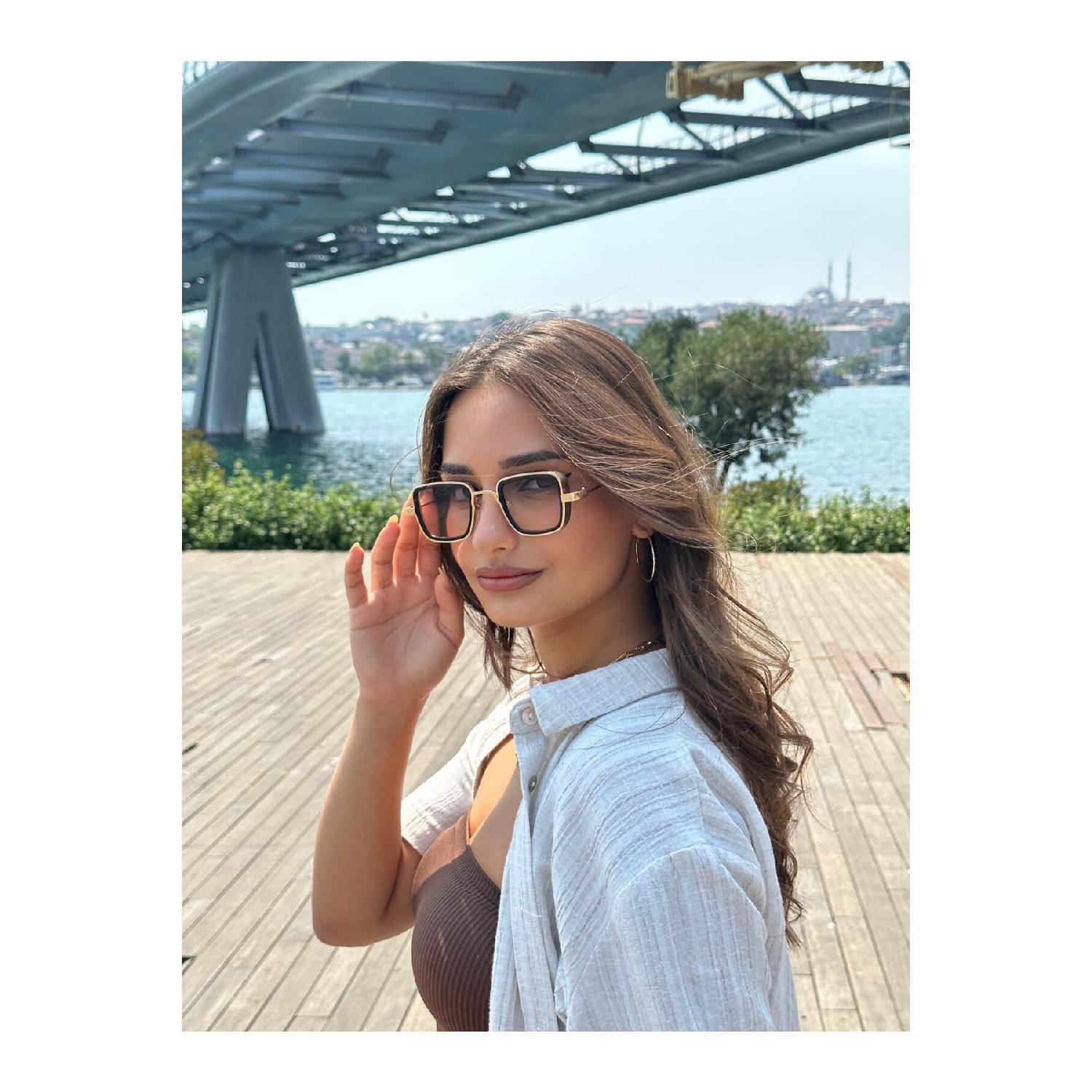 

Leon Gold Breeze Sunglasses зелений