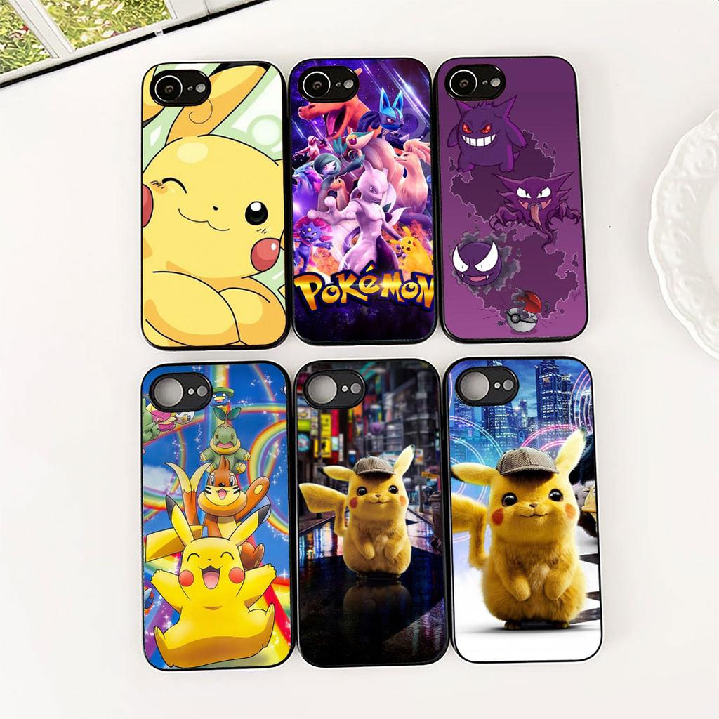 for Samsung Galaxy S20 S22 S21 FE Ultra Plus A07 A17 A15 A16 A25 A57 A37 Phone Case P-Pokemons GO Gengar P-Pikachus Psyduck