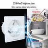 Jinling Round Wall & Glass Window Exhaust Fan, 6/8 Inch, Bathroom Ventilation Fan