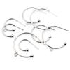 10pcs 12 15 20 25mm 316 Stainless Steel Earring Hooks Hoops Circle Ball Stud Earrings Ear Wires Connector DIY Jewelry Findings