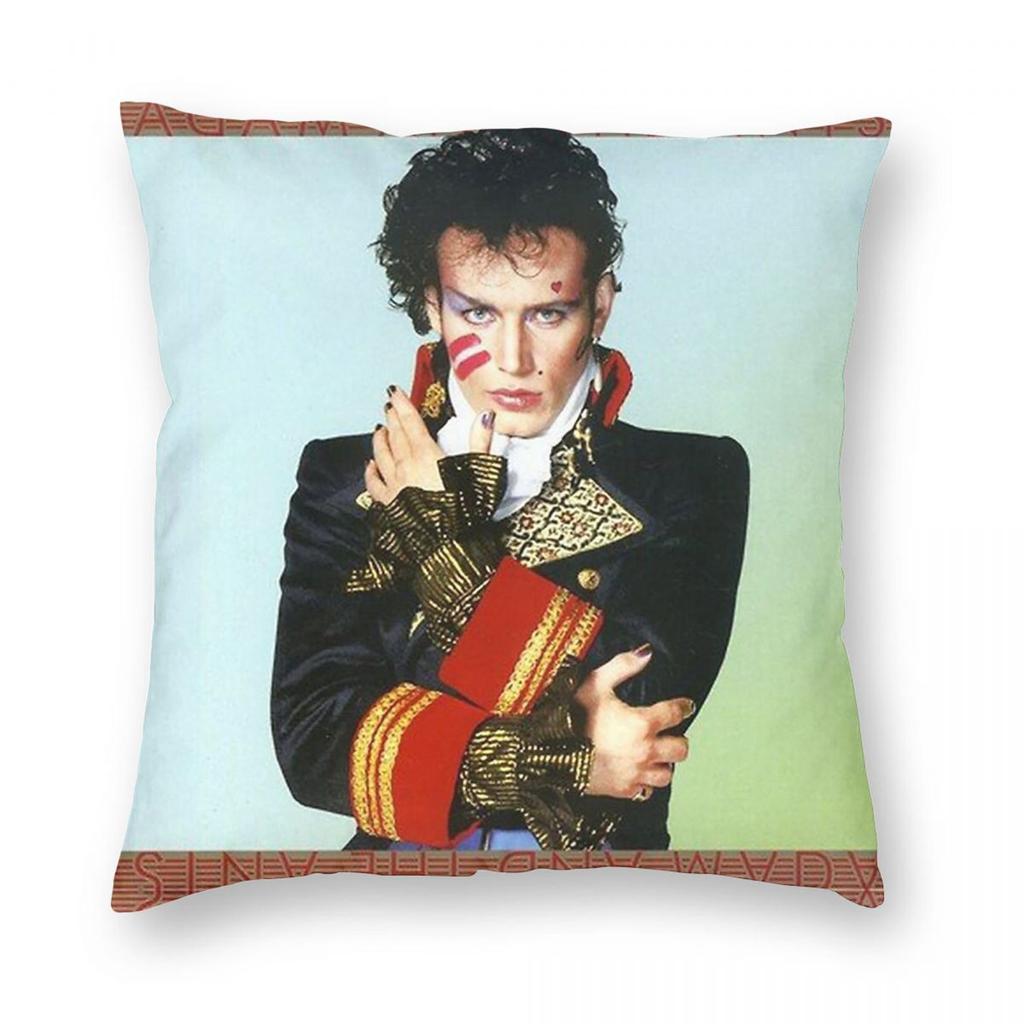 Adam Ant Prince Charming Square Pillowcase Polyester Linen Velvet Printed Zip Decor Sofa Seater Cushion Cover
