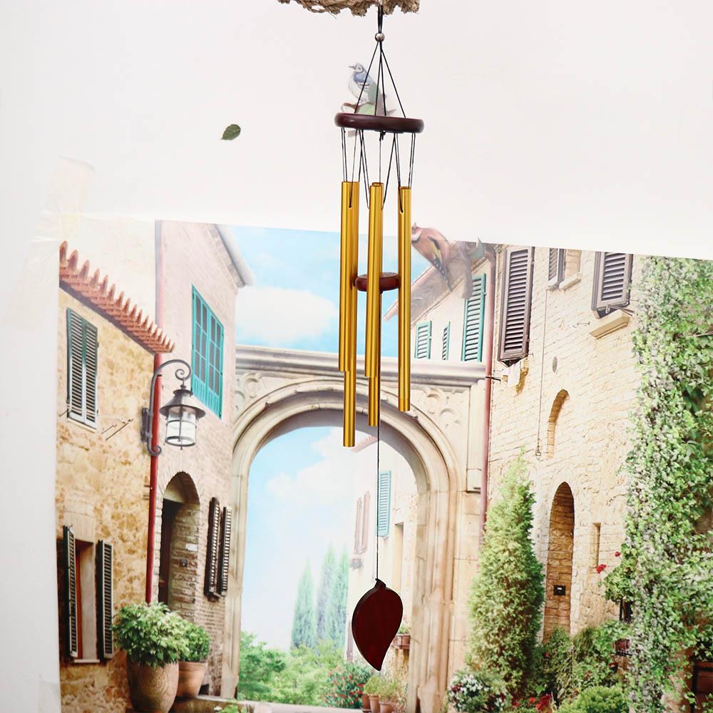 Aluminum Tube For Indoor Home Decor Chapel Bells Ornament Craft Gift Wind Chime Bells Pendant