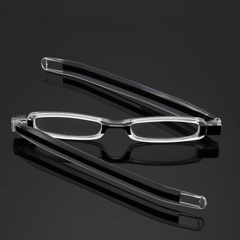 360 Degree Rotation Folding Men Women Reading Glasses Ultra-light Anti-skidding Computer Goggles Presbyopia Eyeglasses