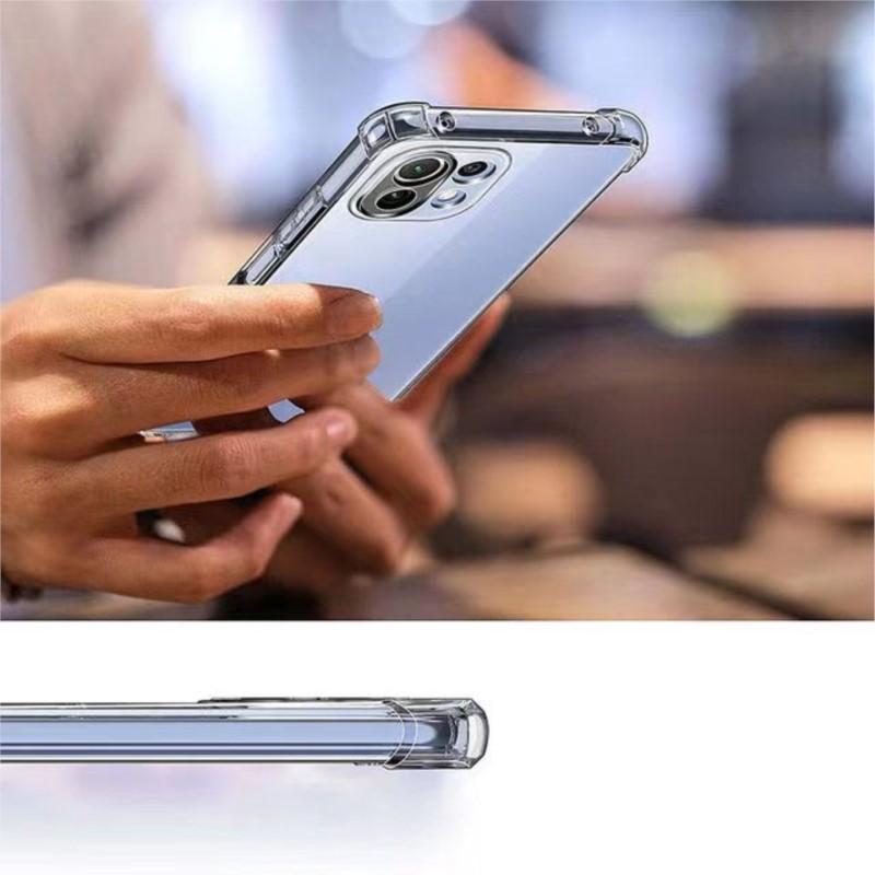 1.5MM Thick Air-Bag Clear Case for Xiaomi Mi 11 Lite 12S 12X 11T 12T 13 13T Pro Mi11 Ultra Mi12 NE Mi13 Lite 5G Cover Cases
