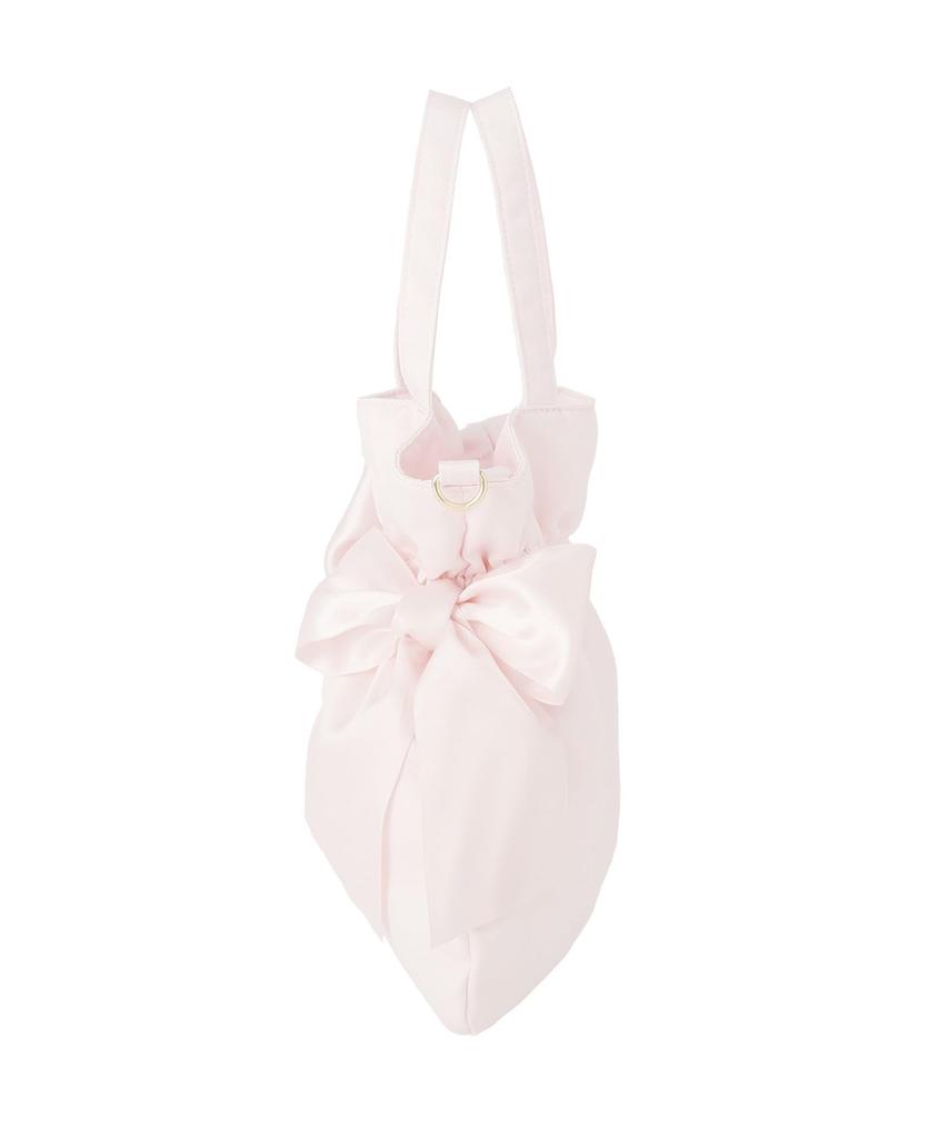 Maison de FLEUR Double Ribbon Tote Size Tote Bag 08001386100 2-Way Bag, Navy, F,