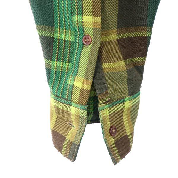 Burton Košile s dlouhým rukávem Kostkovaná S Zelený systém Pánská Použitá