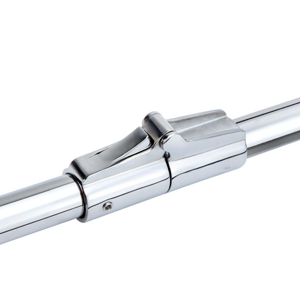 Clip-On Swivel Pipe Fitting 360-Degree Rotation Folding Tube Hinge Bimini Top Hinge Yacht Boat