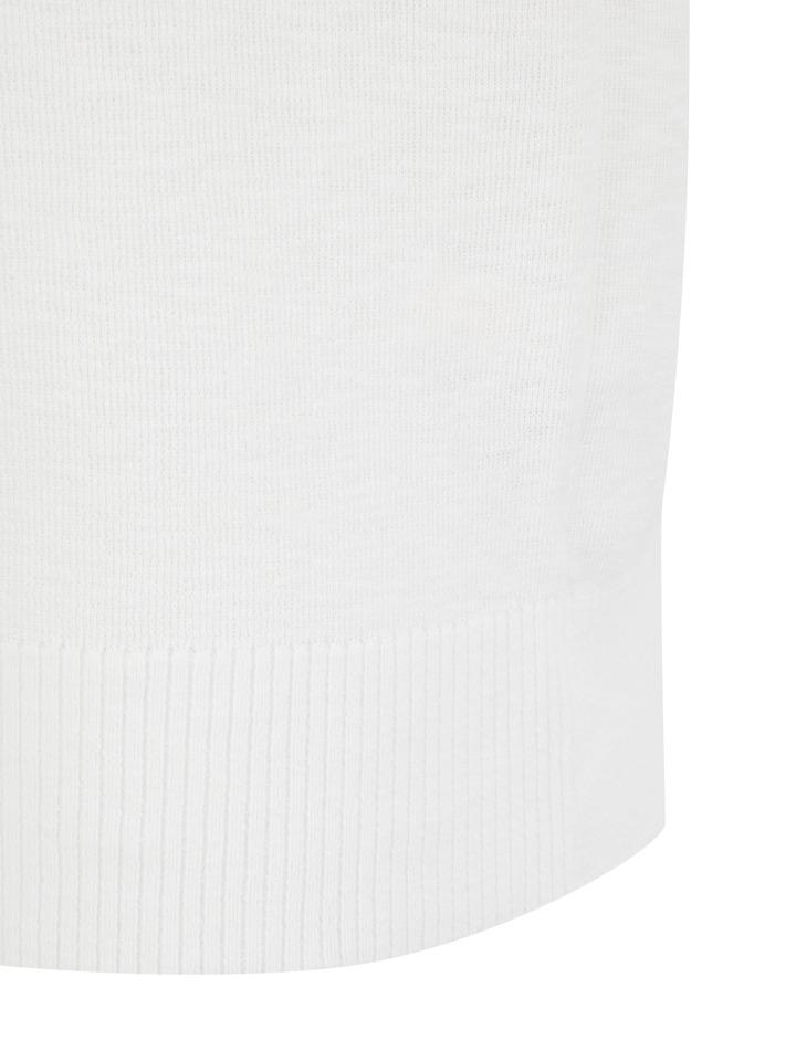 AND Z Men'S) Linen-Like Round Neck Short Sleeve T-Shirt_Blf2Er1001Wt
