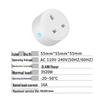 UK Standard WiFi Smart Socket - Alexa Compatible, Mobile Timer, 20A Remote Control for Smart Homes