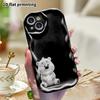 Phone Case: 2D Flat, Suitable for iPhone 18, 17, 16, 15, 14, 13, 12Pro Protective Case, Gentle Smile, Perfect Christmas and Halloween Holiday Gift