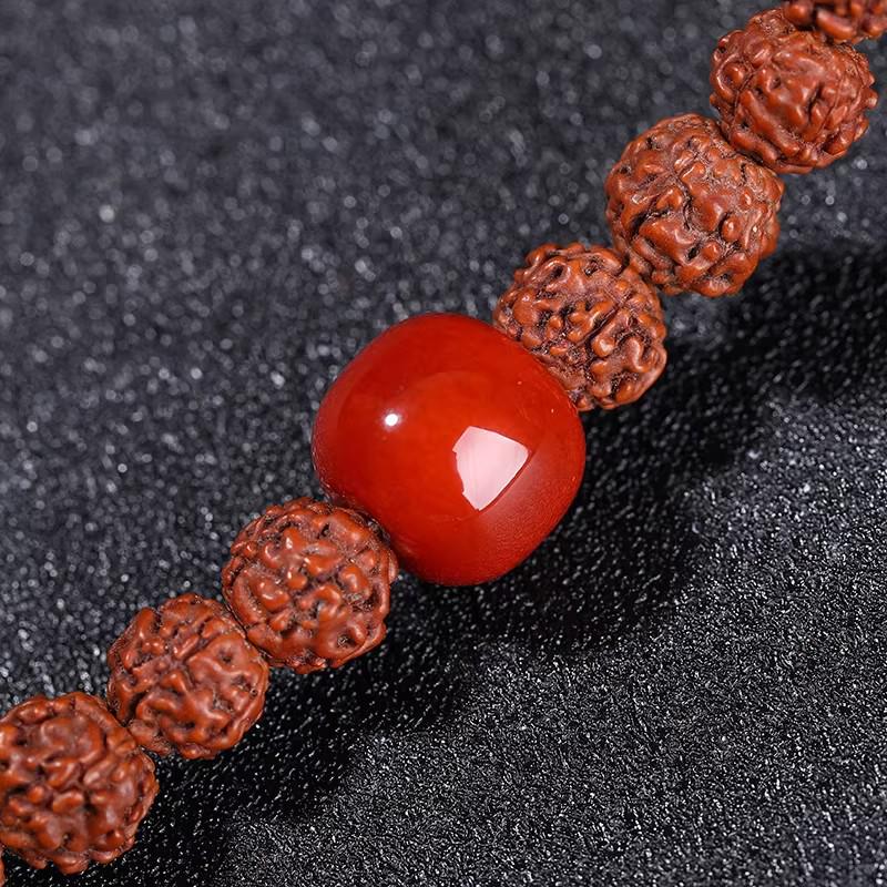 Nanhong Agate Barrel Beads | Wenwan Bracelets | Star Moon Bodhi | Vajra DIY Accessories