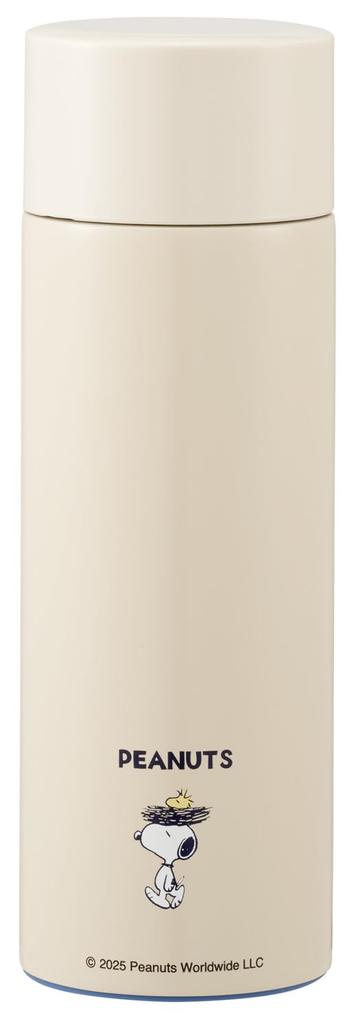 Skater Stainless Steel Vacuum Snoopy Mug, 350ml, Hot/Cold Insulated, Insulated, "Good Day!" SMBC4B-A