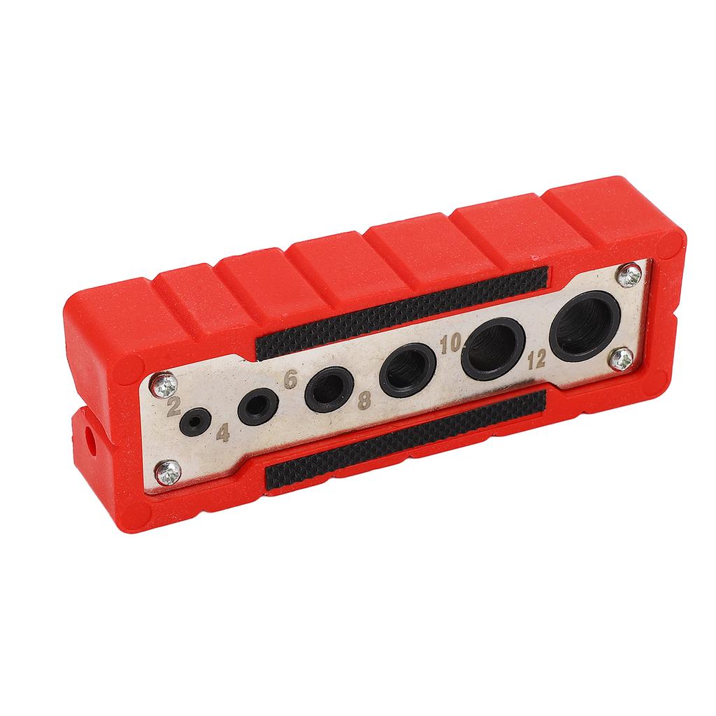 Handheld Drill Guide 2 to 12mm Woodworking Drilling Locator Wood Doweling Hole Guide