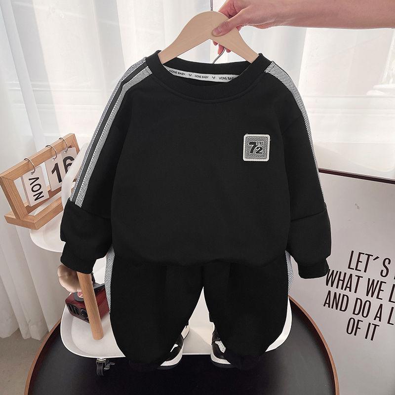 

Весенний комплект худи для мальчиков, модный, стильный, весенне-осенний, детские спортивные костюмы 120