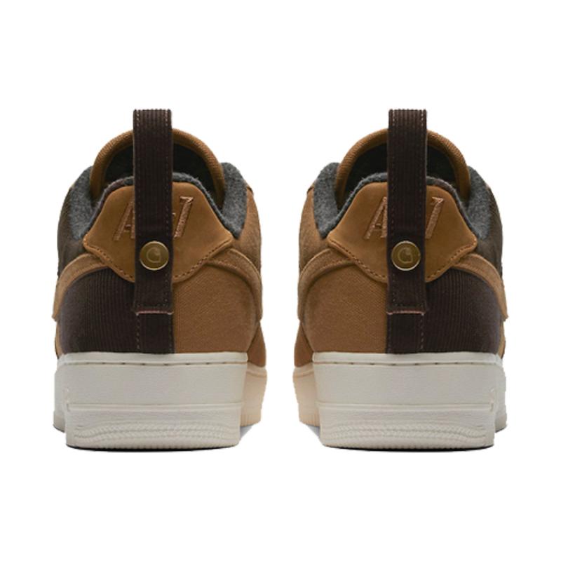 Nike Air Force 1 Low Carhartt Wip Ale Brown Sneakers AV4113-200